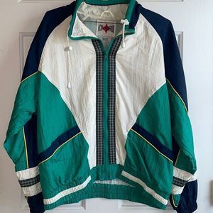 Active frontier vintage rain/ wind jacket Size P/M
